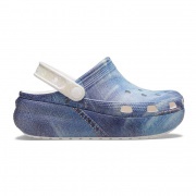 Crocs Kids Classic Cutie Denim Clog K Gyerek papucs