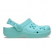 Crocs Kids Classic Floral Cut Out Clog T Gyerek papucs