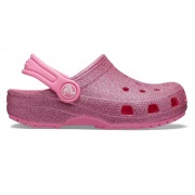 Crocs Kids Classic Glitter Clog K lány gyerek papucs
