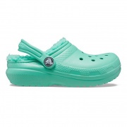 Crocs Kids Classic Lined Clog bélelt kisfiú gyerek papucs