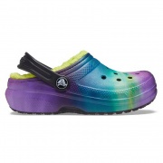 Crocs Kids Classic Lined OOTW Clog K bélelt gyerek papucs