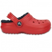 Crocs Kids Classic Lined Clog bélelt kislány gyerek papucs