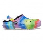Crocs Kids Classic Lined Spray Dye Clog K Gyerek papucs
