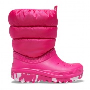 Crocs Kids Classic Neo Puff Boot K hótaposó gyerek csizma