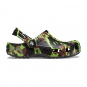 Crocs Kids Classic Spray Camo Clog K Gyerek papucs