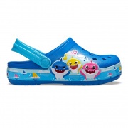 Crocs Kids Fun Lab Baby Shark Band Clog T Gyerek papucs