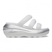 Crocs Mega Crush Metallic Triple Strap Női platform papucs