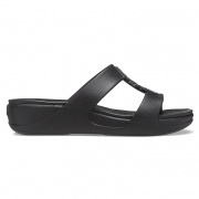 Crocs Monterey Shimmer Slip-On Wedge W Női papucs