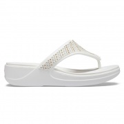 Crocs Monterey Shimmer Wedge Flip W Női papucs