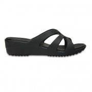 Crocs Sanrah Strappy Wedge W magas sarkú női szandál