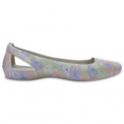 Crocs Sienna Graphic Flat W - Crocs Női Cipő