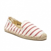 Soludos Smoking Slipper W White Női espadrille