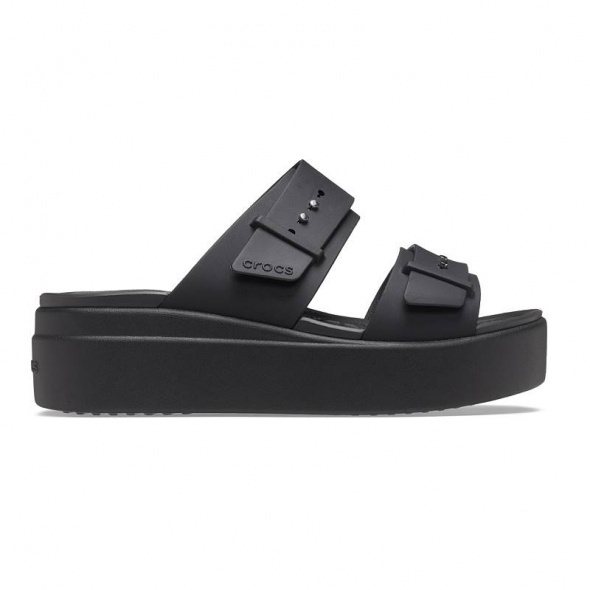 Crocs Brooklyn Buckle Low Wedge W Női szandál