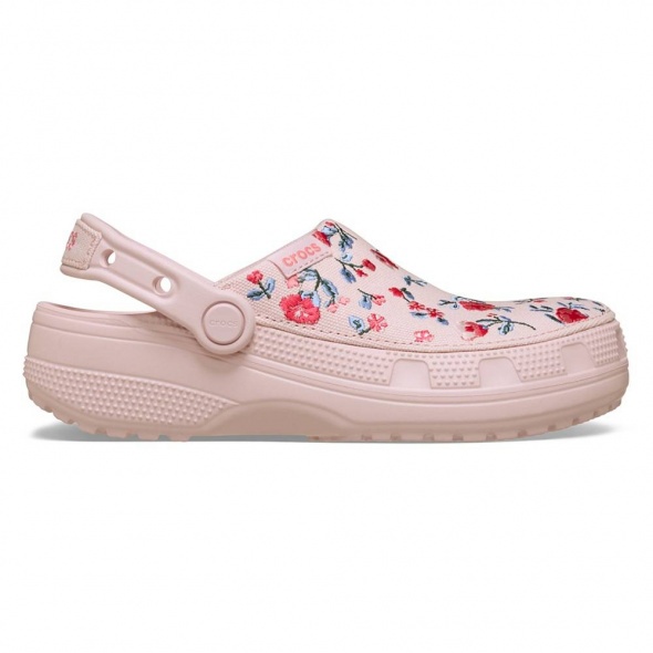 Crocs Classic Crafted Floral Clog női papucs