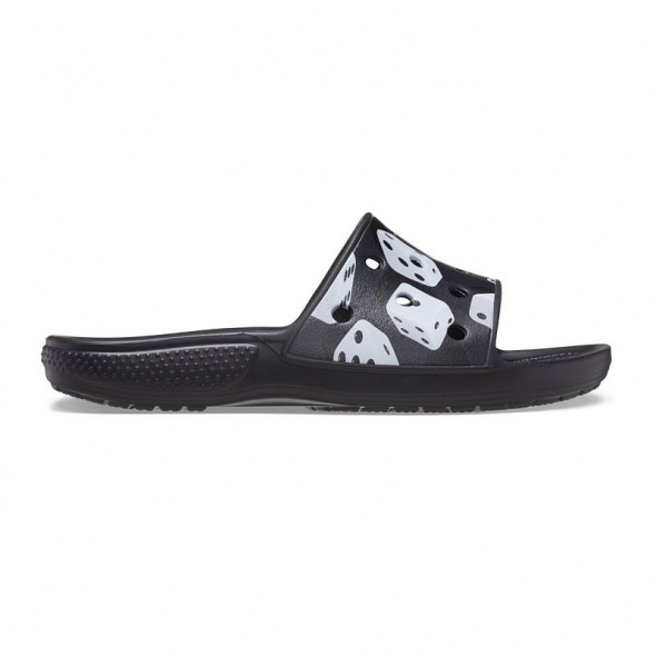 Crocs Classic Dice Print Slide Férfi, Női papucs
