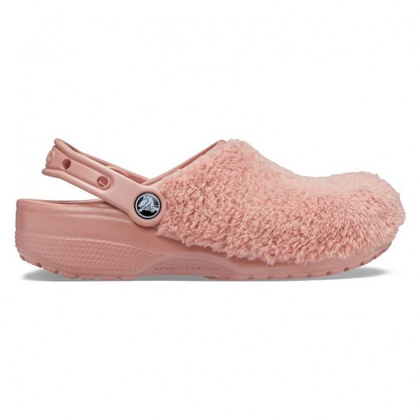 Crocs Classic Fuzz Mania Clog Női bundás papucs