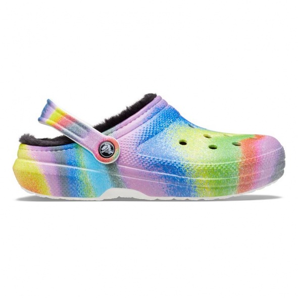 Crocs Classic Lined Spray Dye Clog Női papucs