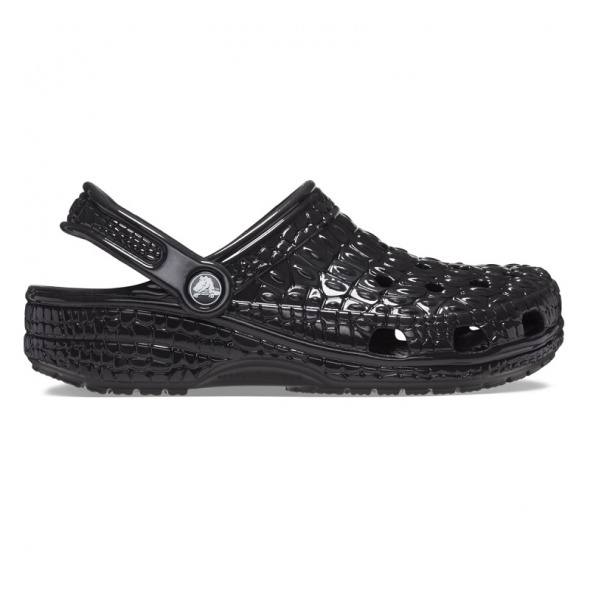 Crocs Classic Metallic Crocskin Clog női papucs