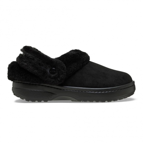 Crocs Classic Unfurgettable Sueded Clog női bundás papucs