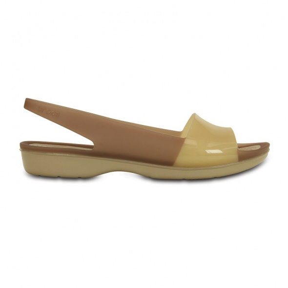 Crocs Colorblock Flat női szandál