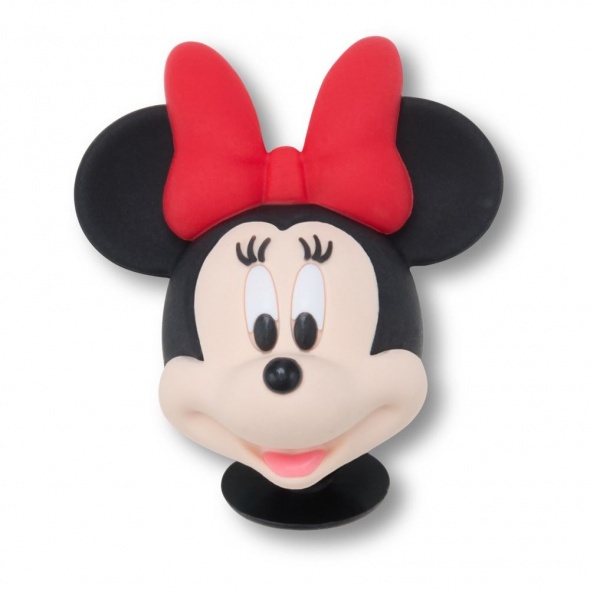 Crocs Jibbitz 3D Minnie egér fej papucs kiegészítő