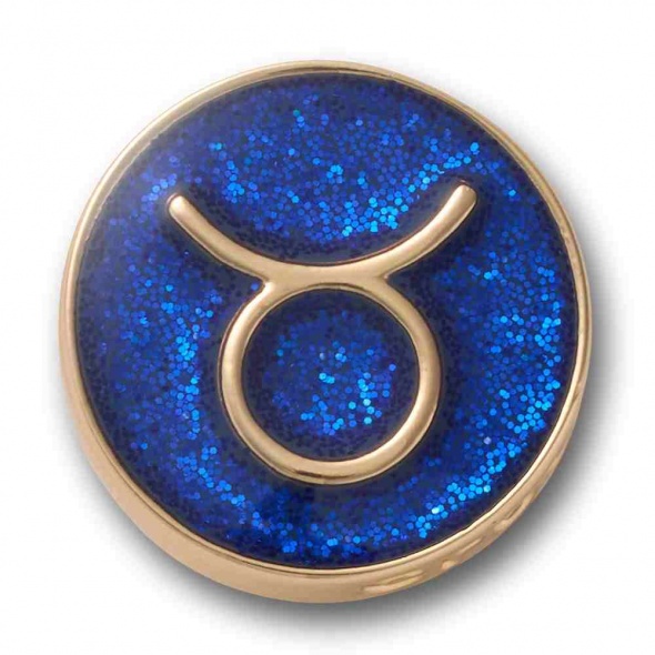 Crocs Jibbitz Arany bika csillagjegy papucs kiegészítő