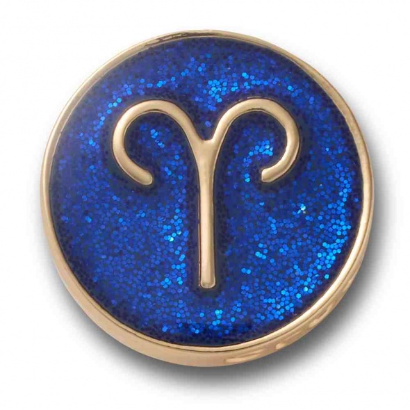 Crocs Jibbitz Arany kos csillagjegy papucs kiegészítő