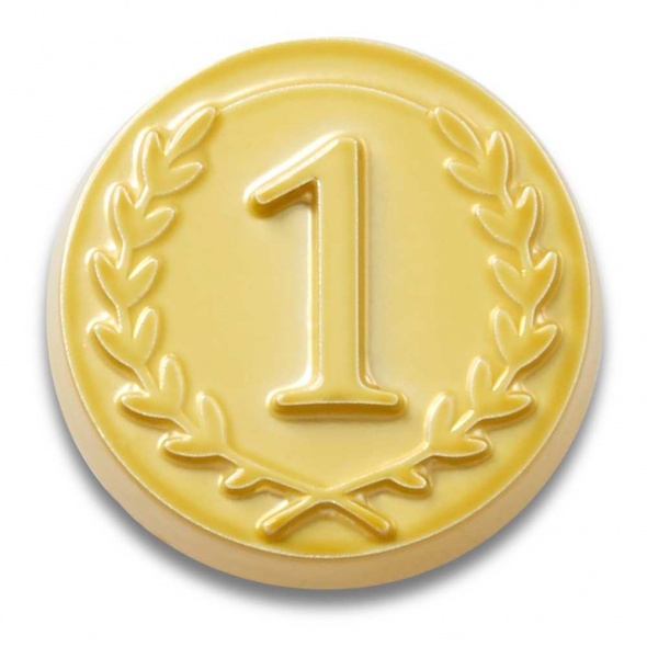 Crocs Jibbitz Arany medál papucs kiegészítő