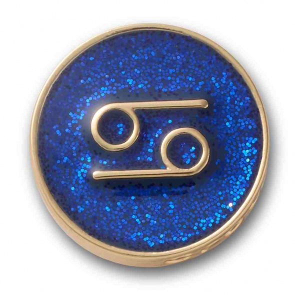 Crocs Jibbitz Arany rák csillagjegy papucs kiegészítő