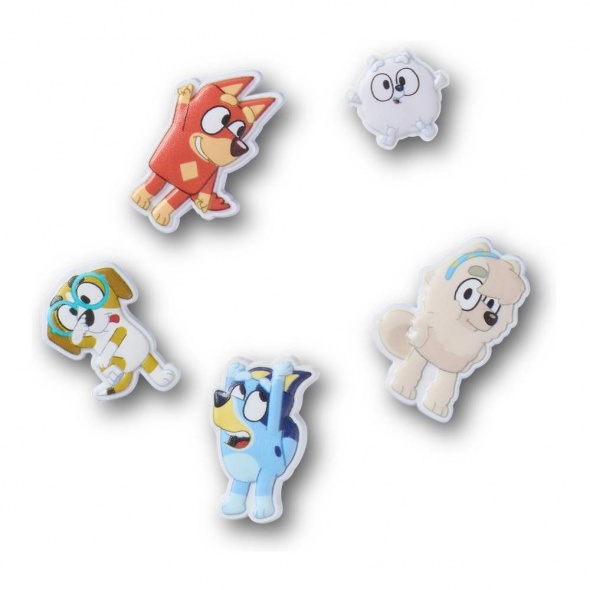 Crocs Jibbitz Bluey II (5db) papucs kiegészítő