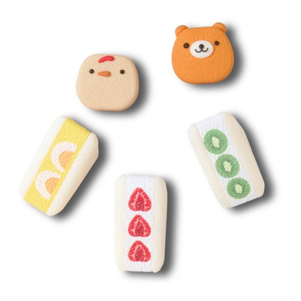 Crocs Jibbitz Cuki pékség (5db) papucs kiegészítő