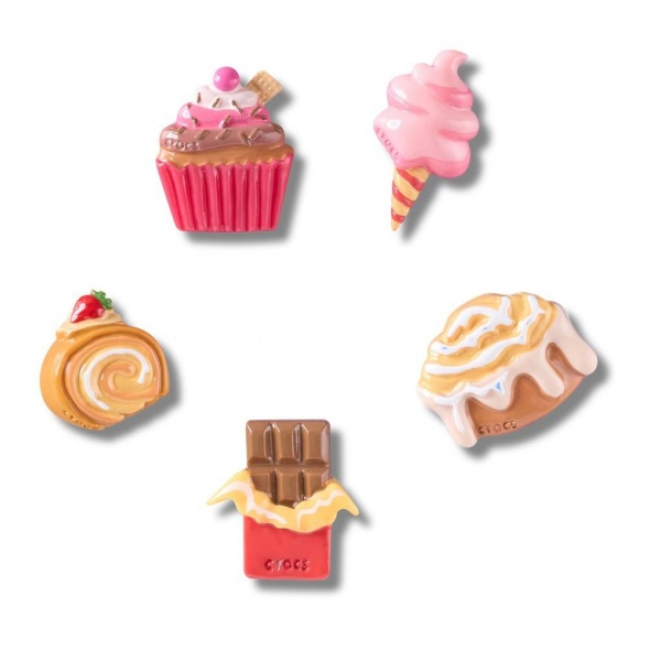 Crocs Jibbitz Édesség (5 db) papucs kiegészítő