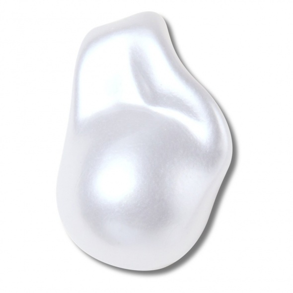 Crocs Jibbitz Fehér barokk gyöngy papucs kiegészítő