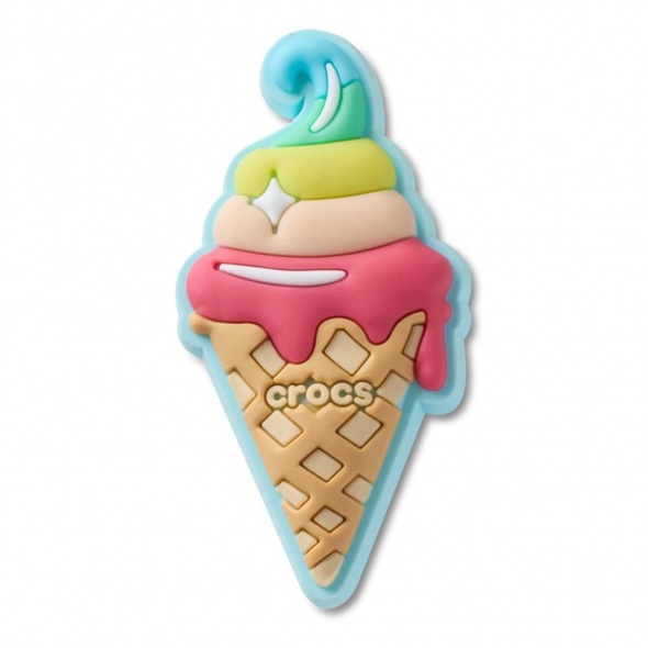Crocs Jibbitz Gofri tölcséres fagyi papucs kiegészítő