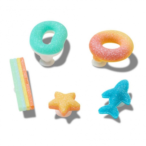 Crocs Jibbitz Gumicukor (5 db) papucs kiegészítő