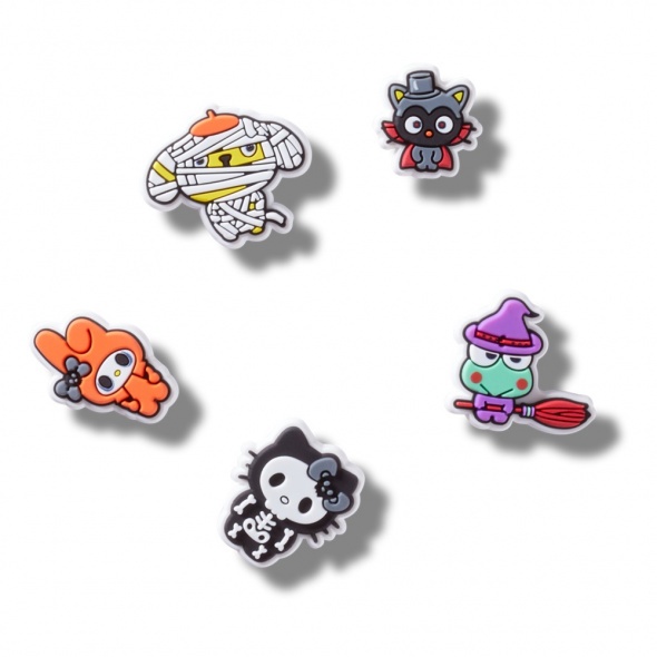 Crocs Jibbitz HKF Halloween - csomag (5db) papucs kiegészítő