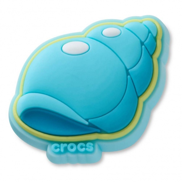 Crocs Jibbitz Kékes kagyló papucs kiegészítő