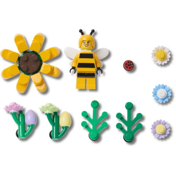 Crocs Jibbitz LEGO Botanicals (10db) papucs kiegészítő