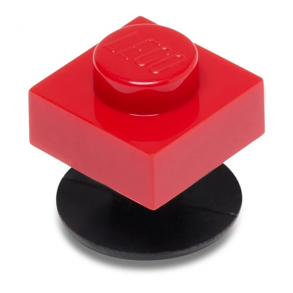 Crocs Jibbitz LEGO piros kocka 1x1 papucs kiegészítő