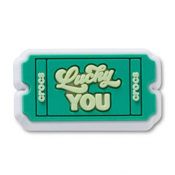 Crocs Jibbitz Lucky You papucs kiegészítő