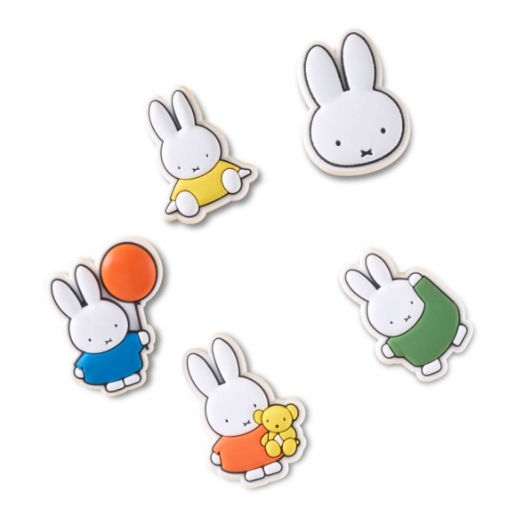 Crocs Jibbitz Miffy- csomag (5 db) papucs kiegészítő