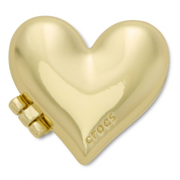 Crocs Jibbitz Nyitható szív medál papucs kiegészítő