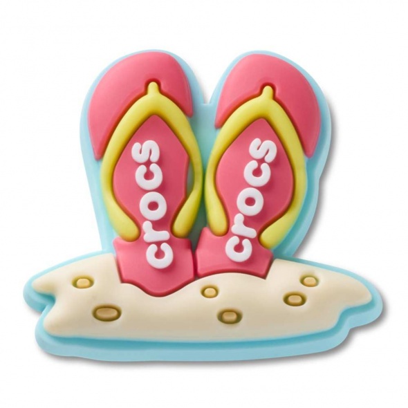 Crocs Jibbitz Papucs a homokban papucs kiegészítő