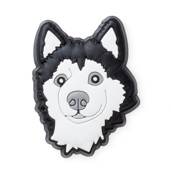 Crocs Jibbitz Husky kutya papucs kiegészítő