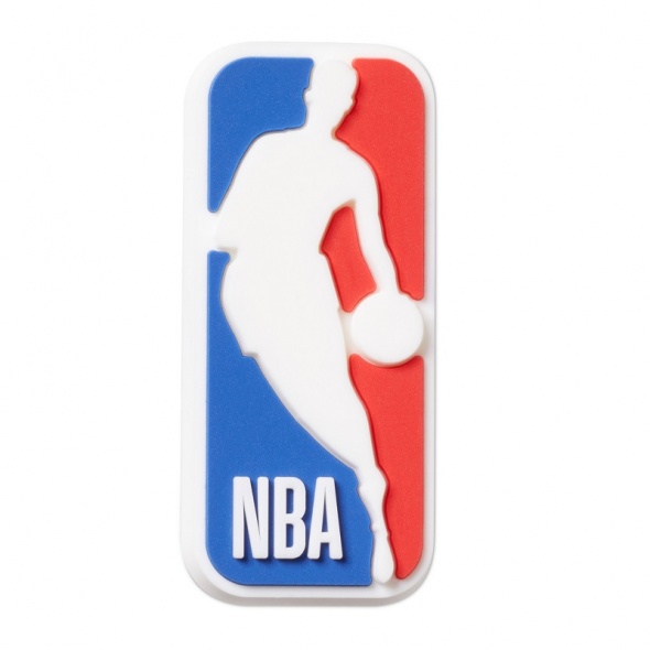 Crocs Jibbitz NBA Logo papucs kiegészítő