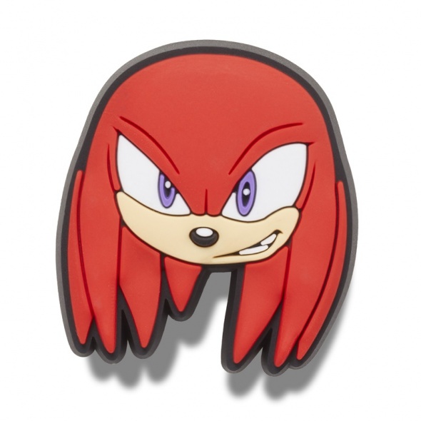 Crocs Jibbitz Sonic, a sündisznó - Knuckles papucsdísz