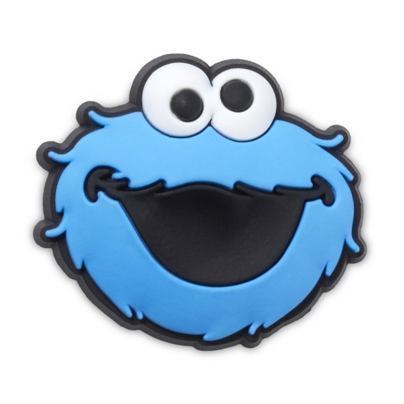Crocs Jibbitz Szezám utca - Cookie papucsdísz