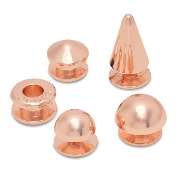 Crocs Jibbitz Pink Indie (5db) papucs kiegészítő