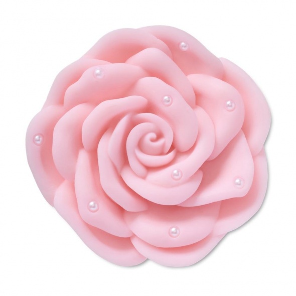 Crocs Jibbitz Pink rózsa gyöngyökkel papucs kiegészítő