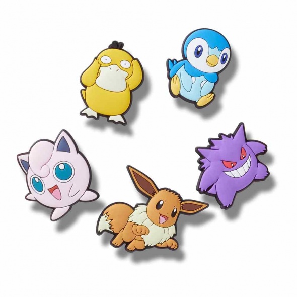 Crocs Jibbitz Pokémon válogatás I (5db) papucs kiegészítő